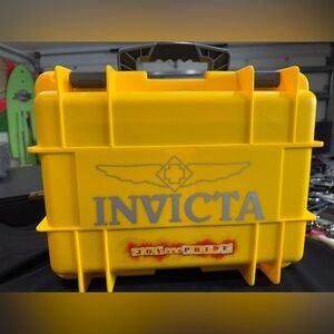 8 slot Yellow J&P Impact Watch Case | Invicta